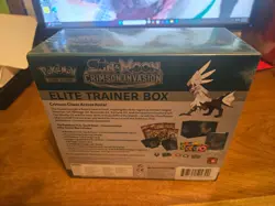 Pokemon SUN AND MOON CRIMSON INVASION Elite Trainer Box ETB New SEALED - Image 4