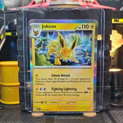 Jolteon 151 Holo Pokemon TCG 135/165 Scarlet & Violet Rare - Image 1