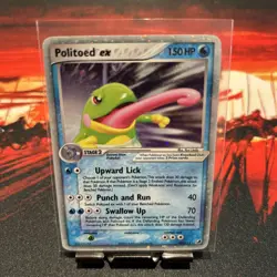 Politoed EX 107/115 Unseen Forces Holo LP Pokemon TCG - Image 1