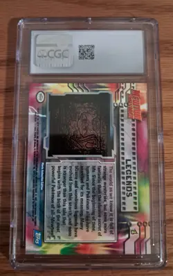 Legends Pokemon Topps (1999) Pokemon the First Movie First Print CGC MINT 9 - Image 2