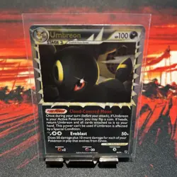 Umbreon Prime 86/90 Undaunted Holo LP/MP HGSS Pokemon TCG - Image 1
