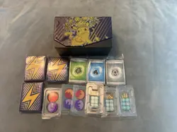 Pokemon Surging Sparks Accessories In ETB! 3 Sets Of Accessories/Players Guide! - Image 2