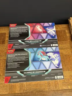 Pokemon Mega Lugia & Latias EX + SALAMENCE & RESHIRAM EX PREMIUM COLLECTION🔥🔥 - Image 2
