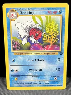 Pokemon TCG Seaking Jungle 46/64 Regular Uncommon LP - Image 1