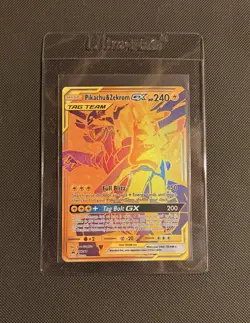 Pokemon TCG- Pikachu & Zekrom GX SM248 Sun and Moon Black Star Promo - Image 1