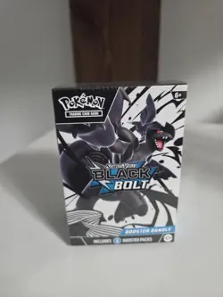 Pokemon Scarlet & Violet Black Bolt Booster Bundle (6 Packs) NEW SEALED - Image 1