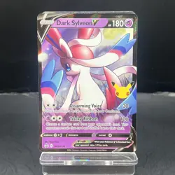 Pokemon TCG Celebrations Dark Sylveon v SWSH134 Black Star Promo - Image 1