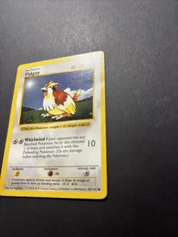 Pidgey 057/102 Base Set (Shadowless) Regular Unlimited Pokemon WOTC MP - Image 2