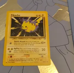 Pokemon TCG Pikachu 70/111 Neo Genesis Promo Unlimited Regular 50HP English 2000 - Image 1