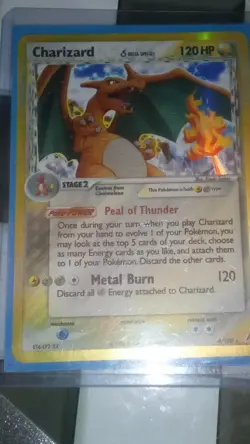 Pokemon Charizard Delta Species Holo Rare 4/100 Crystal Guardians (2006) - Image 1
