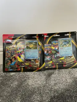 Pokemon Mega Evolutions 3 Pack Blister Sealed (Psyduck And Golduck) - Image 1