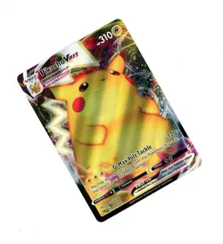 2020 Pokemon VIVID VOLTAGE PIKACHU VMAX FULL ART HOLO 44/185! MINT - Image 1