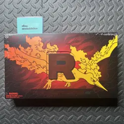 Pokemon TCG Team Rocket’s Moltres Ex Ultra Premium Collection Box SEALED NEW - Image 1