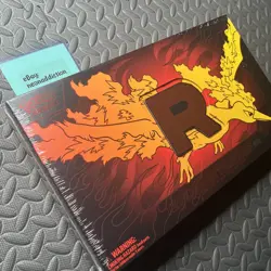 Pokemon TCG Team Rocket’s Moltres Ex Ultra Premium Collection Box SEALED NEW - Image 2