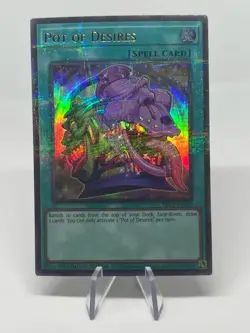 Yugioh! Pot of Desires TBC1-EN009 The Pot Collection Limited Edition NM - Image 1