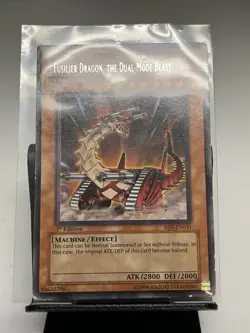 YUGIOH FUSILIER DRAGON THE DUAL-MODE BEAST RDS-EN031 RARE 1ST ED LP - Image 3