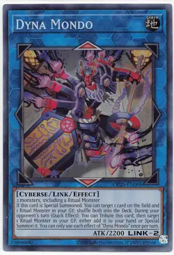 Dyna Mondo Super Rare OTS Tournament Pack 25 OP25-EN008 NM - Image 1