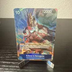 One Piece Edward.Newgate (Alternate Art) OP13-042 Carrying On His Will Foil - Image 1