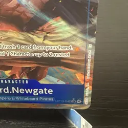 One Piece Edward.Newgate (Alternate Art) OP13-042 Carrying On His Will Foil - Image 4