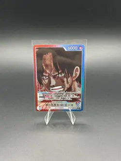 Portgas D Ace OP13-002 Alt Art Leader Carrying on His Will ONE PIECE Japanese - Image 1