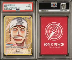 Enel Leader Alt Art PSA 10 - One Piece OP05-098 Awakening of the New Era English - Image 3