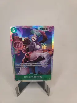 Jewelry Bonney OP07-026 Super Rare Foil 500 Years In The Future One Piece M/NM - Image 1