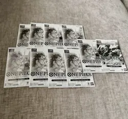 x18 One Piece Sealed Tournament Packs + OP08 Pre-Release Packs Lot Bundle - Image 1