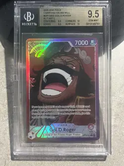 One Piece TCG Gol.D.Roger’s Art Leader OP13-003 BGS 9.5 Gem Mint English - Image 1