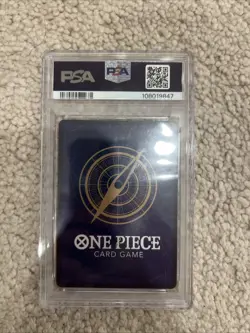 2024 One Piece Monkey D. Luffy OP09-119 Emperors Secret Rare PSA 10 Gem Mint - Image 2