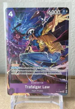 Trafalgar Law (Illustration Box Vol.6) P-093 One Piece Promotion Cards Foil - Image 1