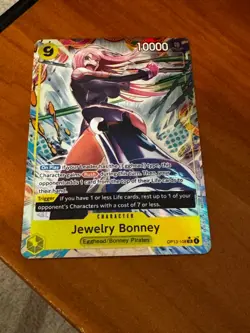 Jewelry Bonney OP13-108 Carrying On His Will Foil Card - Image 1