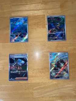 Pokemon Card Lot Full Art Holos & Bulk Mint Cards All Premium Sleeved Never Play - Image 1