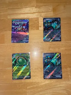 Pokemon Card Lot Full Art Holos & Bulk Mint Cards All Premium Sleeved Never Play - Image 5