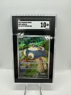 Snorlax 051 Sv: Scarlet & Violet Promo Cards Holo SGC 10 - Image 1