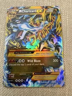 Pokemon Mega Charizard(X) Flashfire EX Holo Card #69/106 NM/LP Condition - Image 3