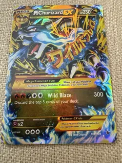 Pokemon Mega Charizard(X) Flashfire EX Holo Card #69/106 NM/LP Condition - Image 4