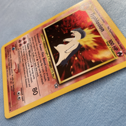Pokemon Card 2000 Neo Genesis Typhlosion 18/111 Holo Rare WOTC Vintage LP - Image 5