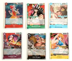 One Piece CCG - 2025 Beginner's Deck Party, Stamped, 6 Card Foil Set - Image 1
