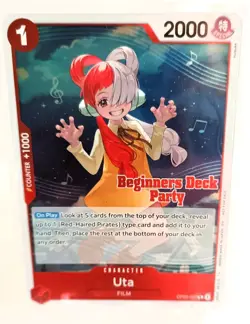 One Piece CCG - 2025 Beginner's Deck Party, Stamped, 6 Card Foil Set - Image 2
