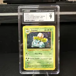 Ivysaur CLV 002/034 Pokemon Card - CGC 9 GRADED MINT - TCG Classic - Image 1