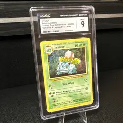 Ivysaur CLV 002/034 Pokemon Card - CGC 9 GRADED MINT - TCG Classic - Image 2