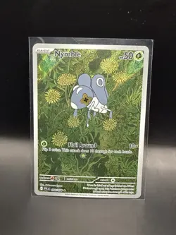 Pokemon Nymble 096/094 Me02: Phantasmal Flames Holo Basic 50 HP Card - Image 1