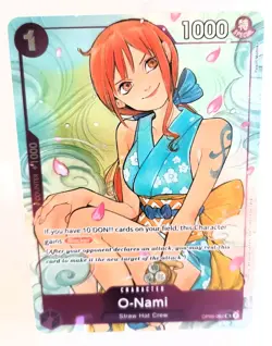 One Piece CCG - 2025 Dash Pack 4 Card Set - Boa, O-Nami, Black Maria, Yamato - Image 3