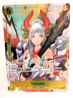 One Piece CCG - 2025 Dash Pack 4 Card Set - Boa, O-Nami, Black Maria, Yamato - Image 5
