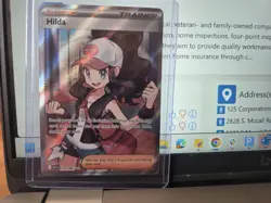 Hilda 164/086 Full Art Ultra Rare SV: White Flare Pokemon TCG Trainer Card - Image 1