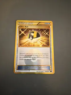 Rare Pokemon Card Ultra Ball GOLD Poke Ball Edition - Image 1