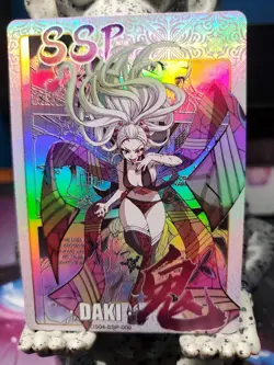 Daki Demon Slayer SSP 009 Holo Foil Anime Waifu Card Rare - Image 1