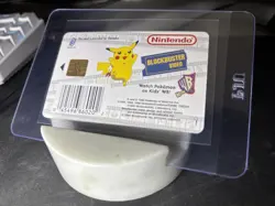 Squirtle Pokemon Snap Station Vintage Blockbuster Video Chip Card 1999 - Image 3