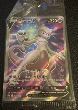 Mewtwo V SWSH229 SWSH: Sword & Shield Holo Sealed Promo Pokemon Card Sealed - Image 1