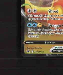 Dragonite V SWSH154 Sword & Shield Black Star Promo Holo Pokemon Card NM - Image 5